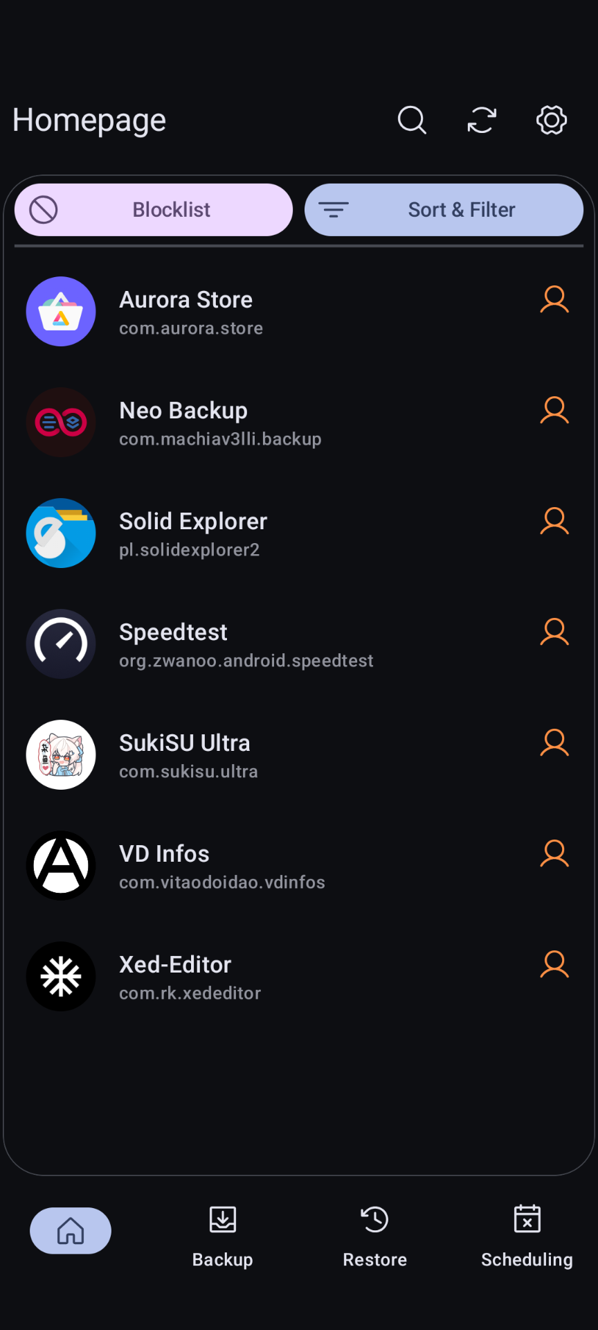 Apps Isolation Screenshot