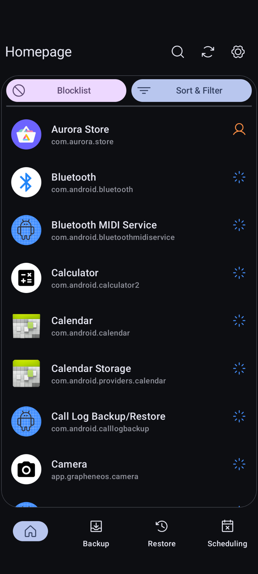 Apps Isolation Screenshot